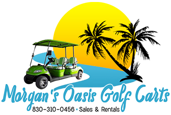 Morgan's Oasis Golf Carts Logo